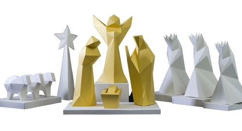 Pesebre Navidad Craft Papercraft Papel Paper Pdf