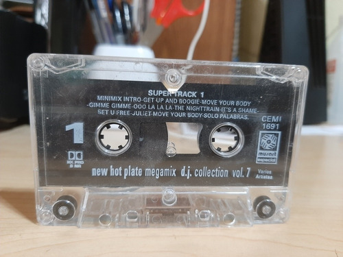 New Hot Plate Megamix Dj Collection 7 (cassette Original Sin