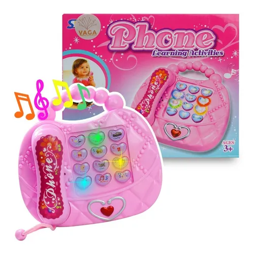 Telefono juguete niña new arrivals