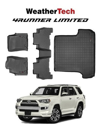 Alfombras Weathertech Toyota 4runner Limited 2013-2022