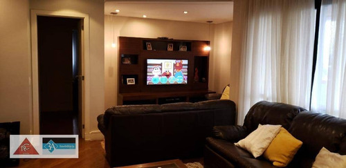 Imagem 2 de 11 de Apartamento Com 3 Dormitórios À Venda, 138 M² Por R$ 1.200.000,00 - Jardim Anália Franco - São Paulo/sp - Ap5950