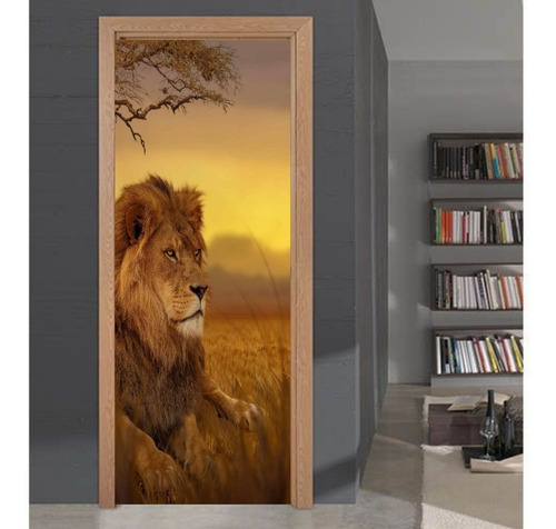 Vinil Decorativo Para Puerta De 80 X 2 Mts