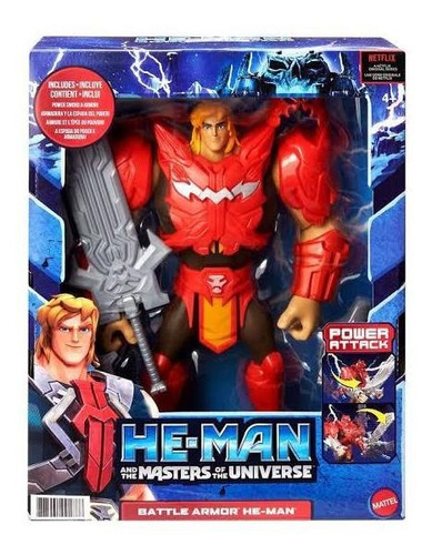 Masters Of The Universe Animated, Deluxe He-man