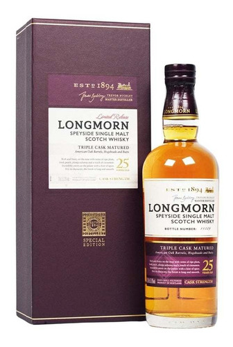 Whisky Longmorn 25 Años Envío Gratis 