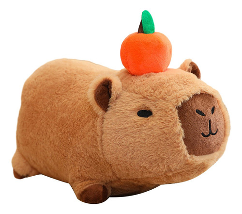 Capybara Toy Animal Doll Capybara Peluche Con Acostado 30cm