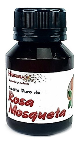 Aceite De Rosa Mosqueta Herba Puro - 50 Ml-  Con Gotero