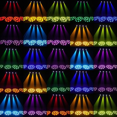 200w Luz De Escenario Con Faro Móvil De Haz De 18 Prisma