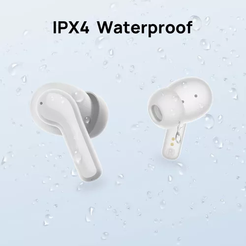 Auriculares inalámbricos verdaderos, auriculares Bluetooth 5.1 con  cancelación activa de ruido, funda de carga de diseño deslizante de 500  mAh, IPX4