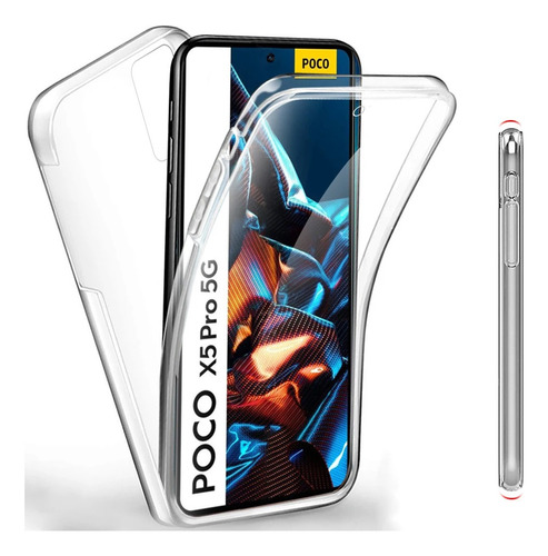 Funda 360 Silicona Para Xiaomi Poco X5 Pro / Note 12 Pro