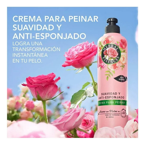 Herbal Essences Suavidad 400ml Shampoo + Acondiciona + Crema