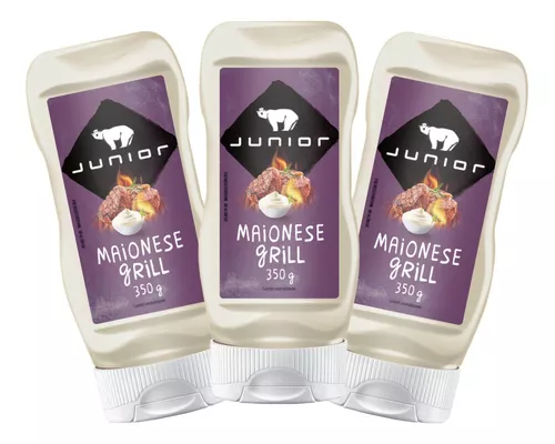 Kit Maionese Grill + Baconese Junior Bag Pouch Refil 1,1kg