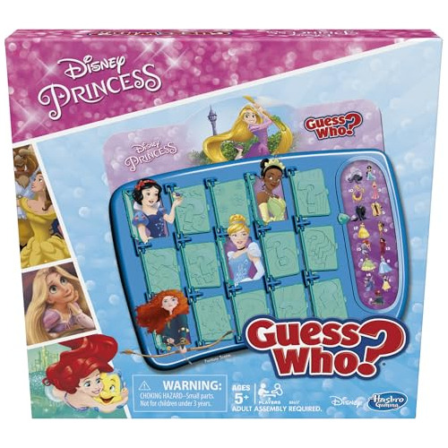 ¿adivina Quién? Disney Princess Edition Kids Board Juego, Ju