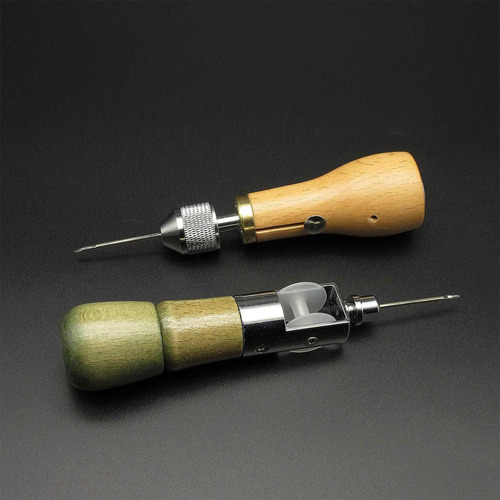 Linha De Agulha De Furador De Costura De Couro De Lona Com D