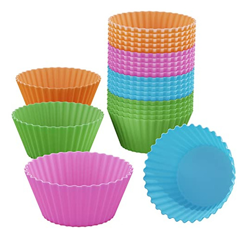 Fundas De Silicona Para Cupcakes Estándar Bakerpan, 24