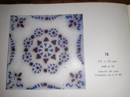 Imagen 3 de 4 de Antiguo Pas De Calais Azulejo N° 78 7663