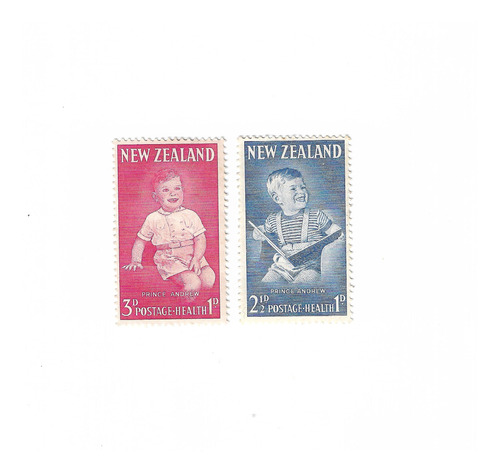 Pro - Infancia N. Zelanda Serie Mint Completa 414/5 Año 1968
