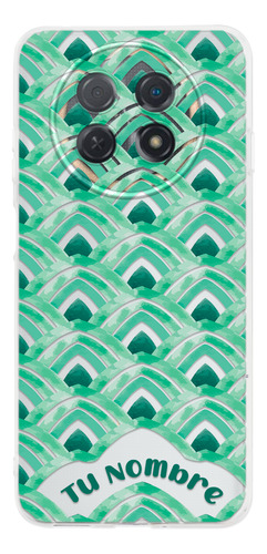 Funda Para Huawei Mujer Acuarela Con Tu Nombre