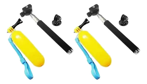 Kit De Soporte Floating + Selfie Stick Para Gopro Hero For G