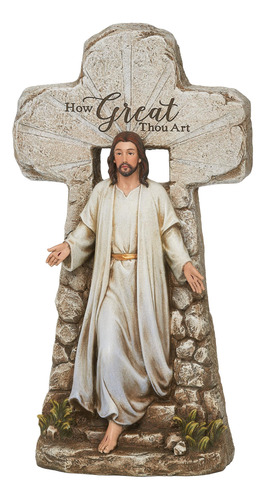 Figura De Jesús Resurrección Colección Renacimiento 39 Cm Re