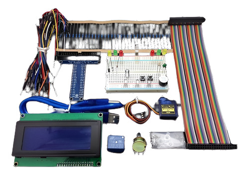 [sintron] Proyecto De Frambuesa Pi 3, Lcd2004, Extensión De 