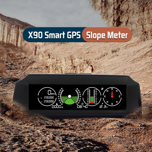 . X90 Smart Gps Inclinômetro Altímetro Bússola 4x4 Digital