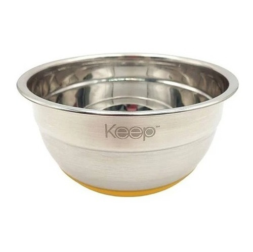 Bowl Acero Inox. 14 Cm Silicona Antideslizante Keep