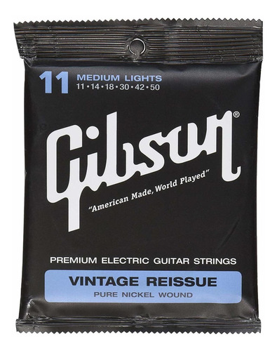 Gibson Vintage Reissue Cuerdas Para Guitarra Eléctrica Tamañ