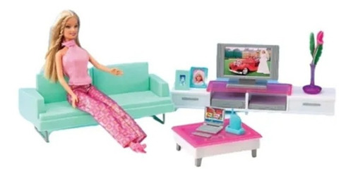 Imagen 3 de 6 de Gloria Mueble Para Muñecas La Sala De Estar