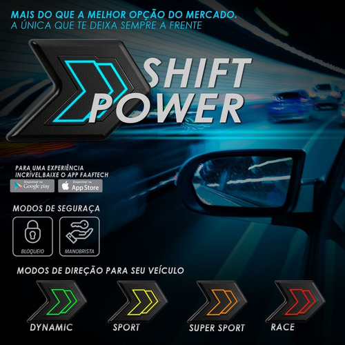 Módulo Acelerador Shiftpower Bluetooth Logan 09 10 11 12 13