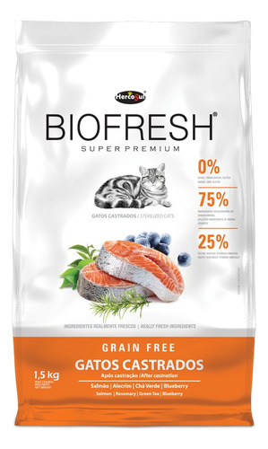 Alimento Biofresh Para Gato Cachorro 1.5 Kg