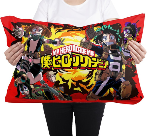 Cojin Almohada My Hero Academia Portada Diseño Unico Anime