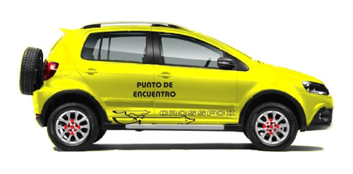 Stickers Franja Lateral Y Trasero Para Vw Crossfox M2 3 Pzs