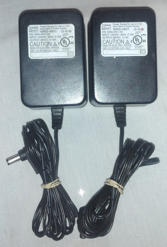 Adaptadores De Corriente Wnd-4801-as De 48v - 0.13a, Usados