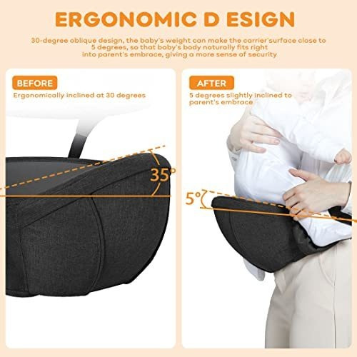 Portabebés Para Recién Nacido, Portabebés Ergonómico Para Ma