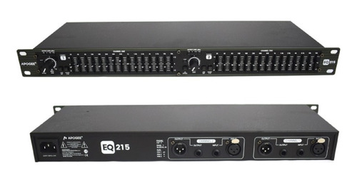 Ecualizador Grafico Apogee Eq 215 15 Bandas Tamaño Rack