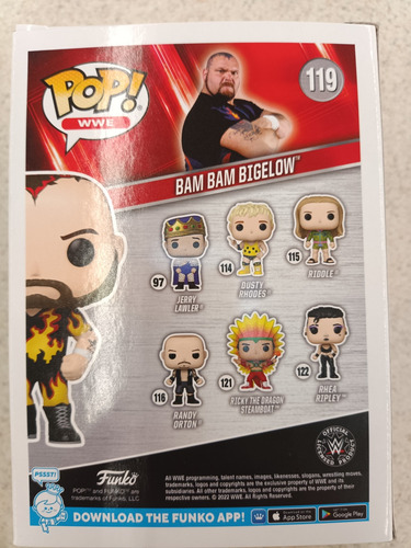 Pop Funko Wwe Ban Bam Bigelow Exclusivo Walmart Nuevo