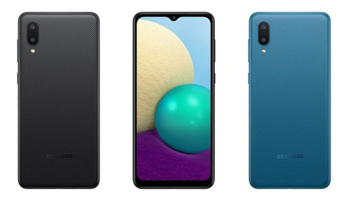 Samsung Galaxy A02 Dual Sim 64 Gb Azul 3 Gb Ram Azul