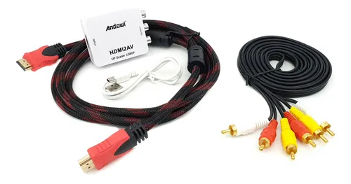 HDMI A RCA CON CABLE RCA HEMBRA, Sin Marca en Colombia desde $47.600