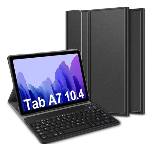 Funda Con Teclado Para Samsung Galaxy Tab A7 10.4 2020 Con Ñ