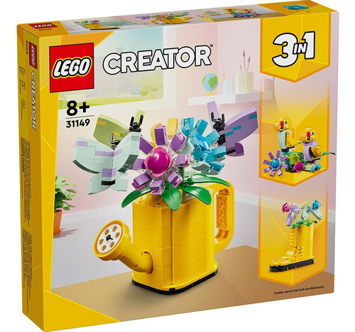 Lego Creator Flores En Regadera Cantidad De Piezas 420