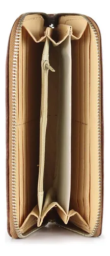 Billetera Para Mujer Carven Billetera De Mujer Camelia Café