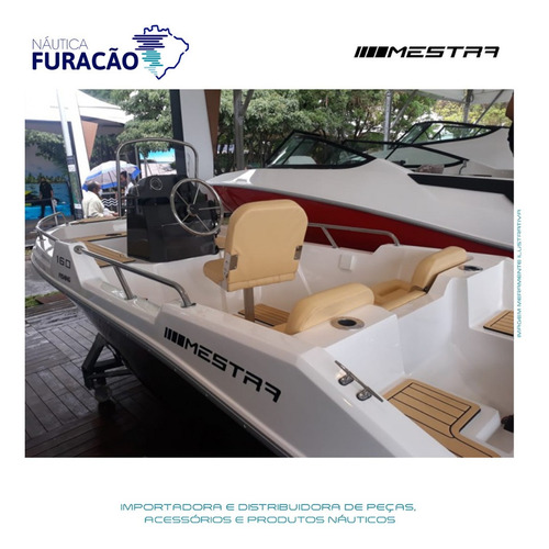 Imagem 8 de 14 de Lancha Mestra 160 Fishing + Motor Mercury 60hp Seapro 4t