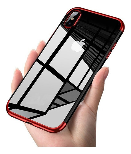 Mica + Funda Ultra Slim Transparente For iPhone