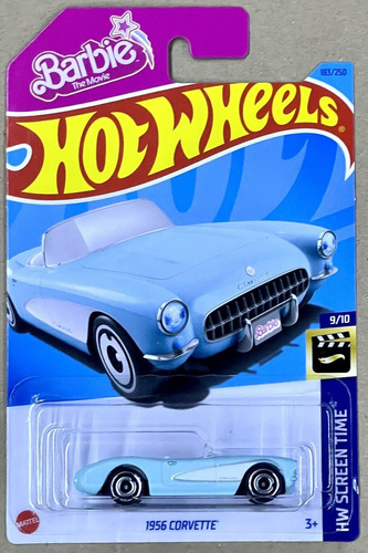 Corvette Barbie The Movie Hot Wheels Mattel Hw Screen Time