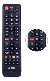 Kit 10 Controle Remoto Compatível Tv Samsung Lcd Hd Atacado