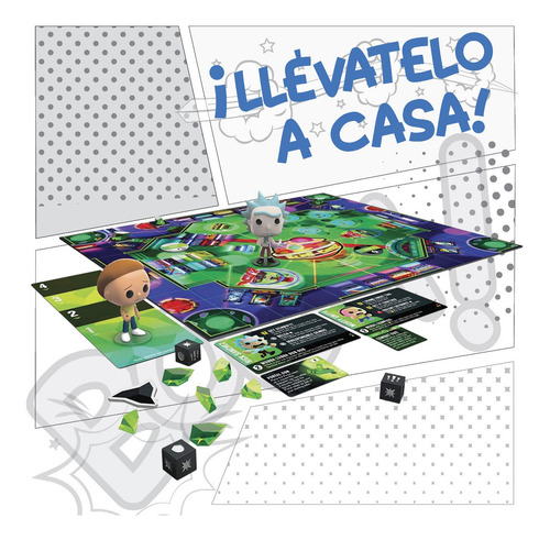 Juego De Mesa Funkoverse Rick And Morty Funko Pop (Usado)