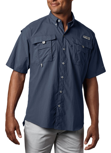 Camisa Columbia Bahama Ii Mangas Cortas Hombre (collegiate_n