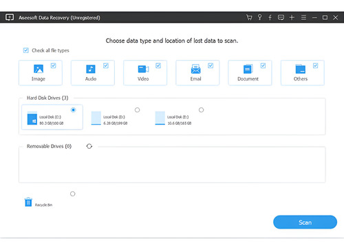 Recupere Arquivos Com Aiseesoft Data Recovery Pro