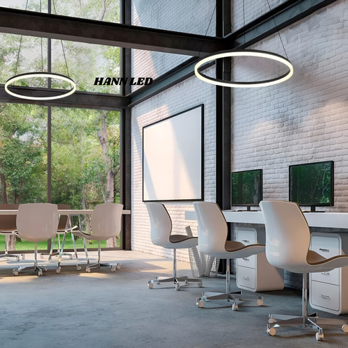 Lampara Led Colgante Circular 60cm 36w 3000k/4000k/ 5700k