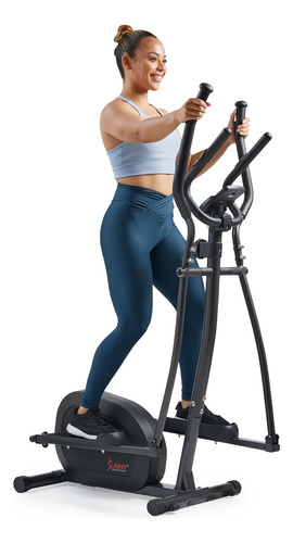 Sunny Health & Fitness Ejercitador Elíptico Vertical 2 En 1